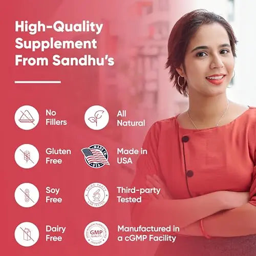Sandhu's Beet Root Powder Capsules with Bioperine| 60 Capsules, 60 Days Supply Sandhu's Au supplements