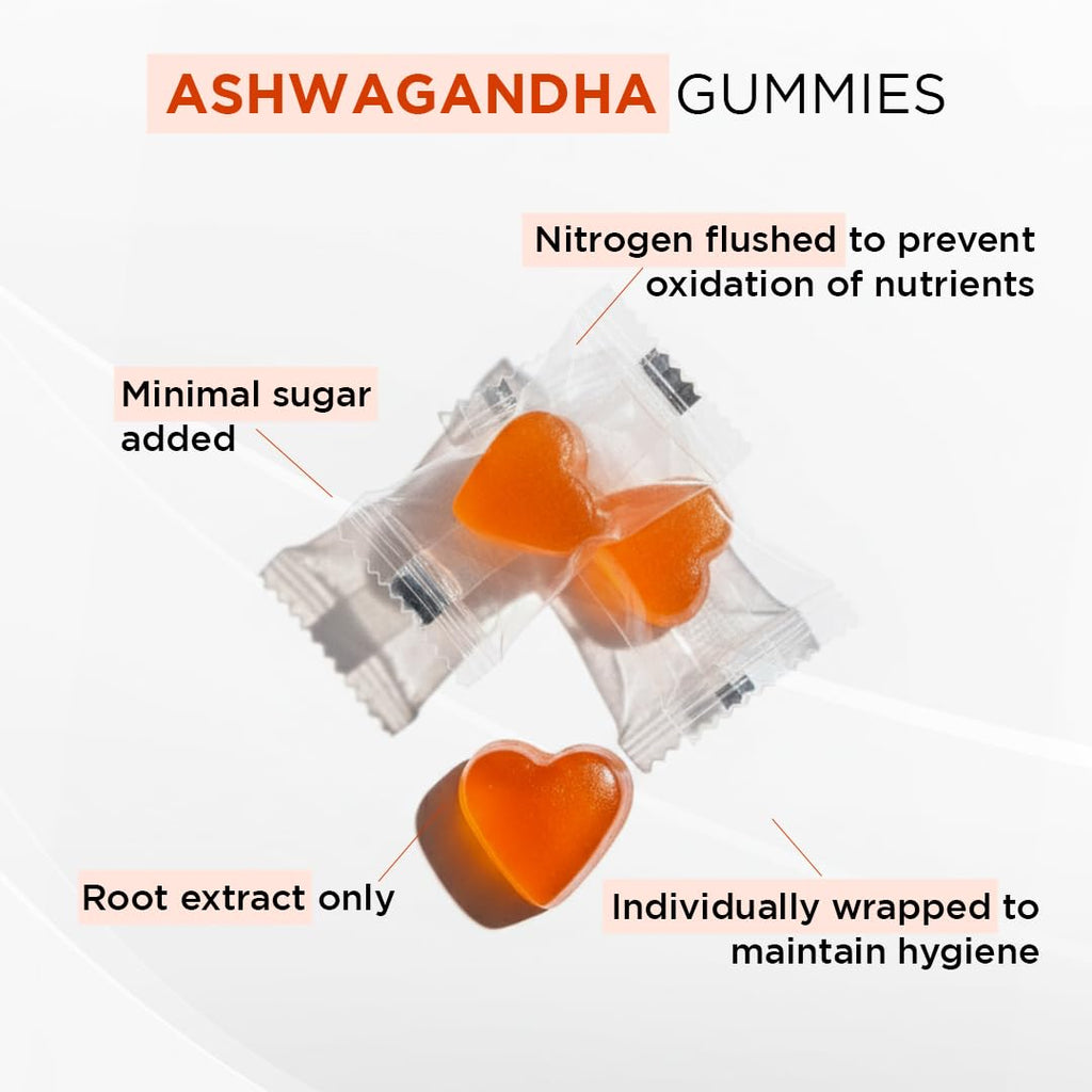 ITADAKIMASU Ashwagandha & Vitamin D Gummies for Stress, Mood & Sleep – Low Sugar, Organic Root Extract and Non-GMO – 60 Count ITADAKIMASU Au supplements