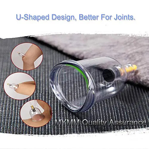 MYMM 12 Cupping Cups Sets Biomagnetic Traditional Professional Chinese Therapy Massage MYMM Au supplements