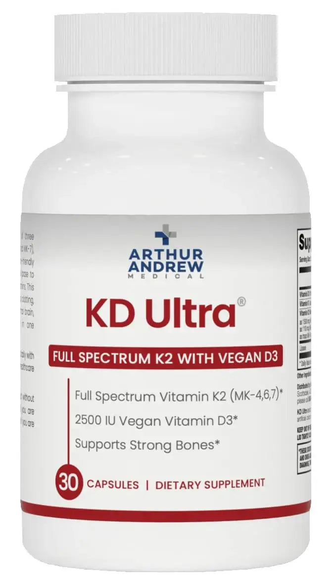 Arthur Andrew Medical, KD Ultra, Immunity, Heart and Bone Health, 30 Capsules Arthur Andrew Medical Au supplements