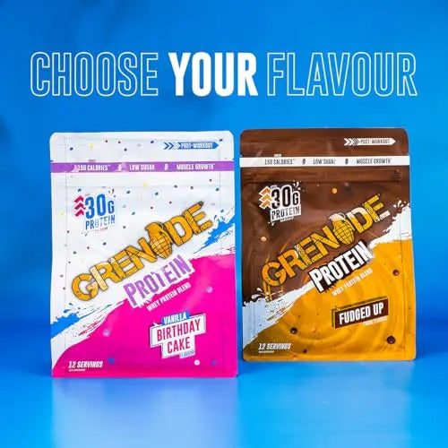 Grenade Protein Powder, Whey Protein Blend with 30g Protein per Serving, High Protein, Low Sugar Grenade Au supplements