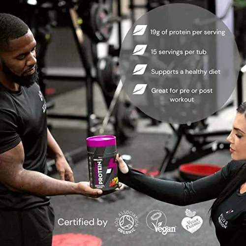 Hylife Nutrition - Organic Protein Powder - Mixed Berry Vegan Protein Powder (450g - 15 Servings) Hylife Nutrition Au supplements