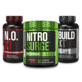 Jacked Factory Nitrosurge Pre Workout, N.O. XT Nitric Oxide Supplement & Build-XT Daily Jacked Factory Au supplements
