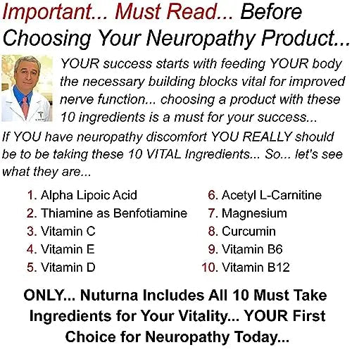 Neuropathy Support Supplement with 600 mg Pure Alpha Lipoic Acid Nuturna Au supplements