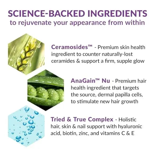BioTrust Timeless Beauty Ceramide Booster – Hair & Skin Restoring Phytoceramides BioTrust Au supplements
