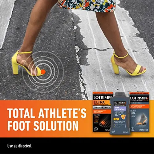 Lotrimin Ultra 1 Week Athlete's Foot Treatment - Antifungal Cream, 30 Gram Lotrimin Au supplements