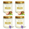 4 Pack Candles for Home Scented, Lavender & Cinnamon Candles Gifts for Women, 28 oz 200H Long zsaltt Au supplements