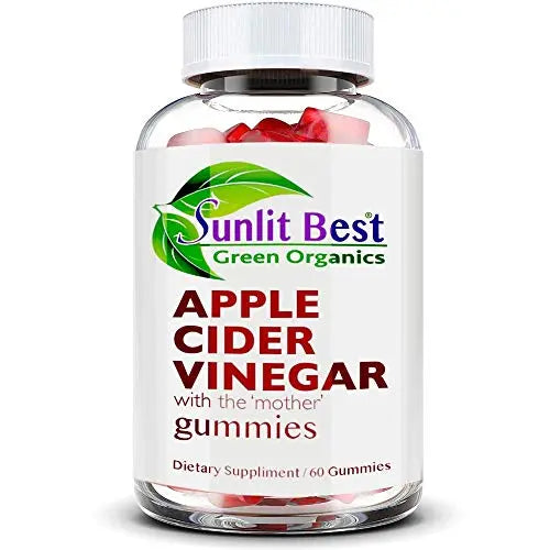 Apple Cider Vinegar Gummies Vitamins with The Mother, Delicious Immunity, Gluten Free Sunlit Best Green Organics Au supplements