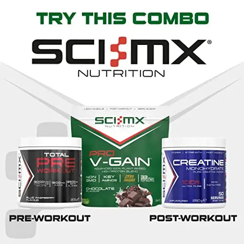 SCI-MX Pro-V Gain - 100% Vegan Chocolate Flavour Soy Protein Powder Isolate + B12 + Magnesium SCI-MX Au supplements