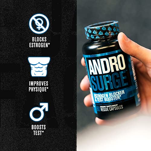 Jacked Factory Androsurge Estrogen Blocker & Testosterone Booster for Men -Grade Anti Jacked Factory Au supplements