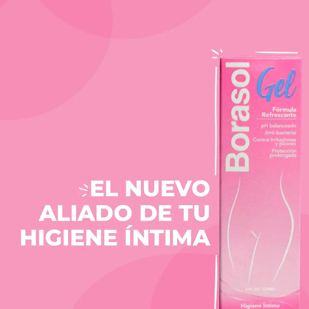 Borasol Refreshing Formula Femenine Wash Gel 4FL OZ. (120ML) Msupps.com Au supplements