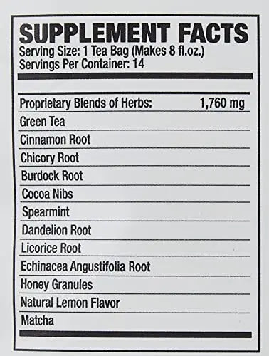 Rapid Fire Slim Tea 14 Day Herbal Teatox, Blend of Natural Herbs and Botanicals, Supports Healthy SNS Au supplements