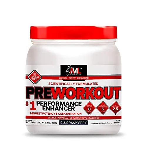Advanced Molecular Labs - Pre Workout Powder, Increases Drive, Performance Enhancer AML ADVANCED MOLECULAR LABS Au supplements