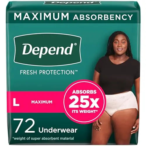 Depend Fresh Protection Adult Incontinence Underwear for Women Depend Au supplements