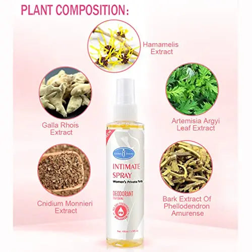 AICHUN BEAUTY Intimate Spray Deodorant Armpits Feet Tightening Vagina PH Balanced Private AICHUN BEAUTY Au supplements