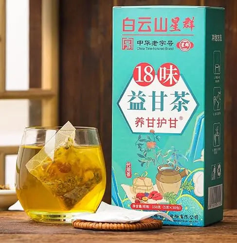 18 Flavors Liver Care Tea,Tea Extracted From 18 Kinds of Herbs Nourish The Liver and Protect HuaQing Au supplements