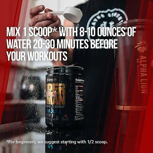 ALPHA LION Superhuman Burn 2-in-1 Metabolism Booster Pre Workout ALPHA LION Au supplements