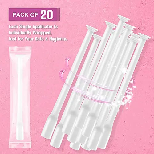 Nieteyrue 20-Packs Suppository Applicators for Women, Disposable, Individually Wrapped Nieteyrue Au supplements