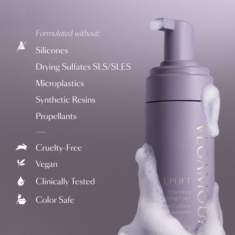 Uplift Volume Trio Kit with Shampoo, Conditioner, & Styling Foam for Volumizing & Fuller Looking Hair VEGAMOUR Au supplements