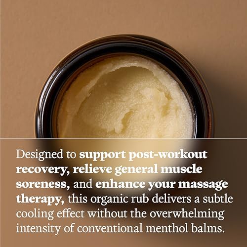 Ultra Life Sport – Premium Cooling Muscle Rub – Vegan Topical Balm with Peppermint & Bergamot – Organic, Non-GMO, Water-Based Formula – Clean Botanical Ingredients Ultra Life Sport Au supplements