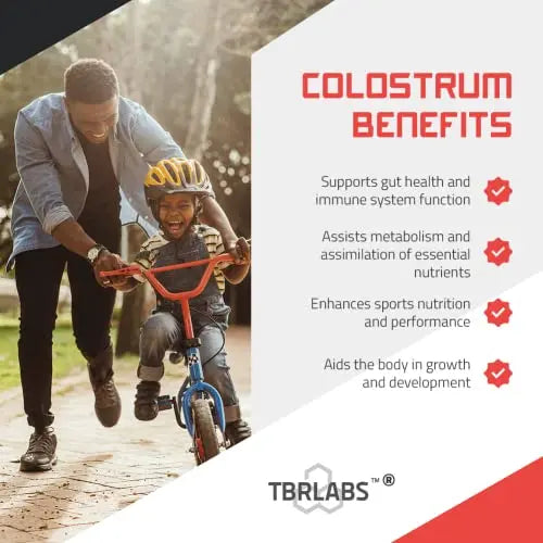 Bovine Colostrum Chewable Tablets - TBR Labs - with Immunoglobulins and Lactoferrin TBR Labs Au supplements