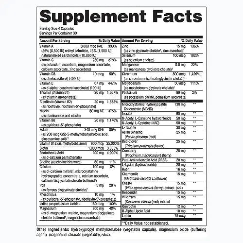 PureFormulas PureMulti for Women - Comprehensive Multivitamin for Women with Essential Nutrients and Herbal Support Womens Daily Multivitamins PureFormulas Au supplements