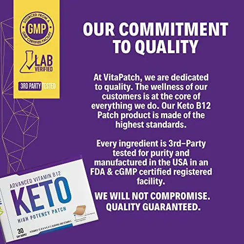 VitaPatch Keto Patch with B12 Methylcobalamin and Vitamin Guarana B12 Patch for Energy VitaPatch Au supplements