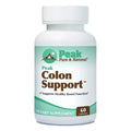 Peak Pure & Natural Colon Support - Colon Cleanse and Detox Supplement for Digestive Health - Gut Health Support with Inulin and Senna Leaf Extracts - with Fiber, Prebiotics, and Probiotics - 1 Pack Peak Pure & Natural Au supplements