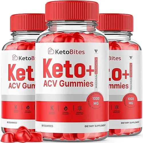 (3 Pack) Keto Bites ACV Gummies, KetoBites Keto ACV Gummies Advanced Weight Loss Fyvus Au supplements