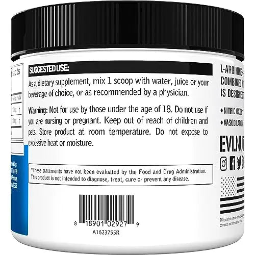 Evlution Nutrition L-Arginine + L-Citrulline - Endurance + Workout Performance Evlution Au supplements