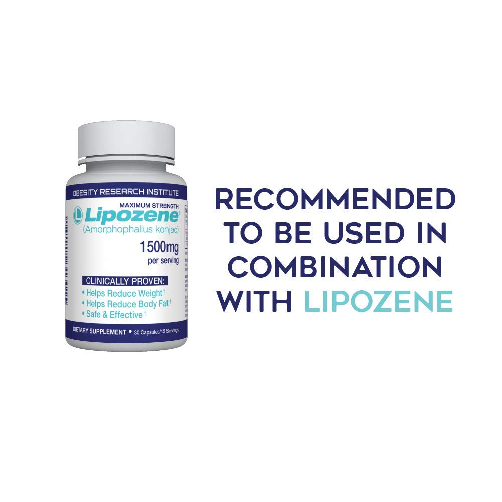 Lipozene MetaboUP Plus - 2 60 Ct Bottles - Thermogenic Weight Loss - Energy Booster Pills