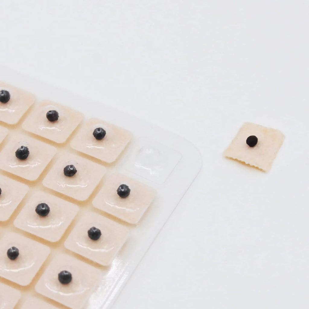 Ear Seeds Auricular Sticker kit,Acupuncture Kit Acupressure with Ears Seed 420 Pcs, Ear Chart, Tweezer Hedigon Au supplements