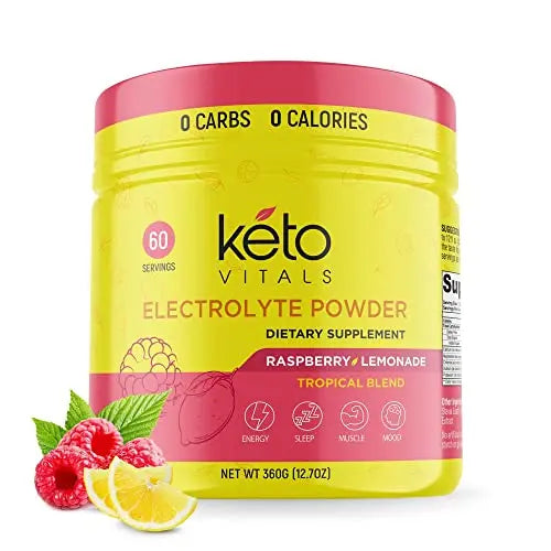 Keto Vitals Electrolytes Powder - Sugar Free Keto Electrolytes Powder with Potassium Keto Vitals Au supplements