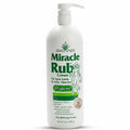 Miracle of Aloe Miracle Rub Pain Relieving Cream 32 oz, Fast & Effective Relief for Arthritis, Muscle, and Joint Pain - Maximum Strength UltraAloe Formula, Topical Analgesic Miracle of Aloe Au supplements