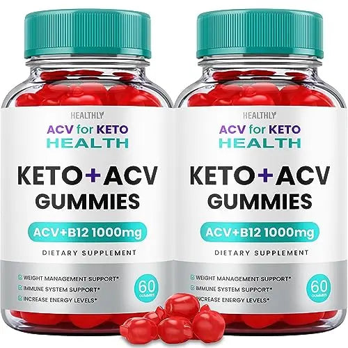 (2 Pack) Acv for Keto Health Gummies - Official Formula, Vegan - Acv for Keto Health Gummies Healthly Au supplements
