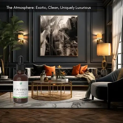 SLK Aroma, Santal Aroma Diffuser Oil, No. 26, Ultra Luxury Niche Blend of The Finest Essential Oils SLK Aroma Au supplements