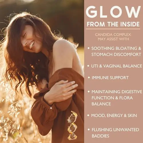 SACRALMOON Candida Cleanse - 8 Cleansing Ingredients for Digestive Support and Feminine Care SACRALMOON Au supplements