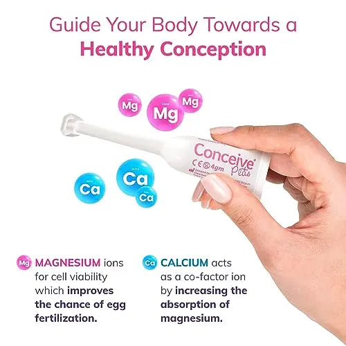 Conceive Plus Fertility Lubricant in Pre-Filled Applicators, Fertility Friendly Lube for Couples Trying CONCEIVE PLUS Au supplements