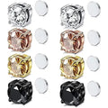 Non Pierced Atheniz Lymphvity Germanium Acupuncture Magnetic Earrings Women LIU JUN Au supplements