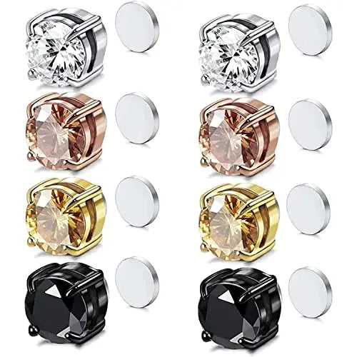 Non Pierced Atheniz Lymphvity Germanium Acupuncture Magnetic Earrings Women LIU JUN Au supplements