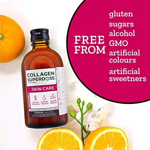 Collagen Superdose Skincare by Gold Collagen | Patented Liquid Collagen Peptides Supplement | 10 Powerful and Effective Ingredients | 30 Day Supply COLLAGEN SUPERDOSE by Gold Collagen Au supplements