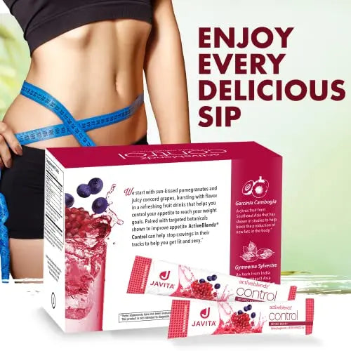 Javita ActiveBlendz Control Fruit Powder Drink Instant Beverage Made w/Pomegranate JAVITA Au supplements