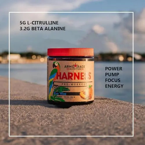 Arms Race Nutrition Harness Pre-Workout, 20 Servings (Key West) Arms Race Nutrition Au supplements