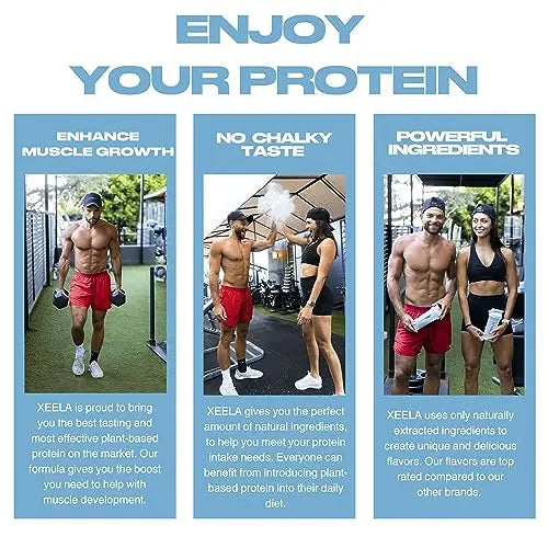 XEELA Plant Based Vegan Protein Powder - Independently Tested - 25g High Protein XEELA Au supplements