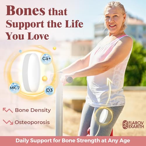 Joint Supplements for Women OsteoCII Renew Triple Strength – Advanced Joint, Bone & Skin Formula – Collagen, Glucosamine, Chondroitin, Calcium, MK-7, Vitamin D3, Hyaluronic Acid, 180 Tablets Flarovexarith Au supplements