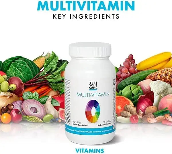 Yes You Can! Daily Multivitamins for Men and Women - Helps Assist Overall Health & Well-Being, Contains Antioxidants Yes You Can! Au supplements