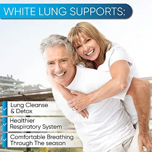 White Lung by NutraPro - Lung Cleanse And Detox.Support Lung Health NutraPro Au supplements