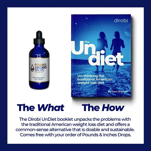 Dirobi Pounds and Inches Weight Management Drops, Liquid Supplement Pounds and Inches Drops Au supplements