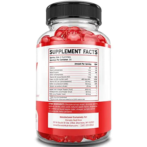 Keto ACV Gummies for Weight Management Advanced Formula (1000mg Per Serving) DORADO NUTRITION Au supplements