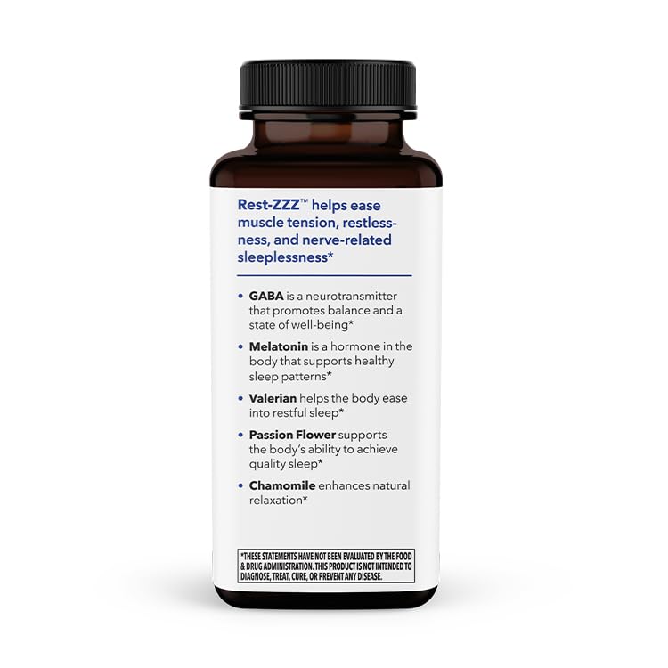 Rest-ZZZ - Powerful Sleep Support Supplement - Fall Asleep & Stay Asleep - Calms Nervous System LifeSeasons Au supplements